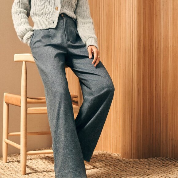 New! Faherty Dream Flannel Trousers Soft - Picture 2 of 8